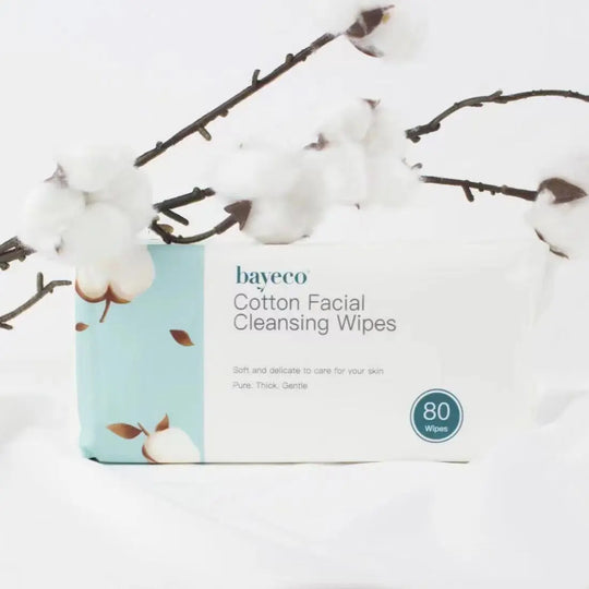 Cotton Facial Cleansing Towels Bayeco