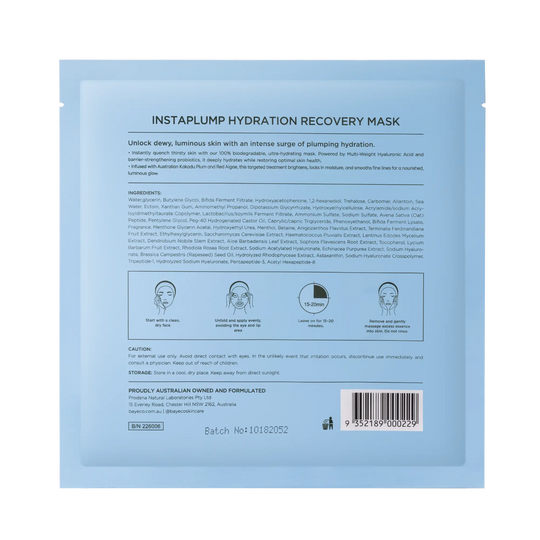Instaplump Hydration Recovery Mask 1pc Bayeco