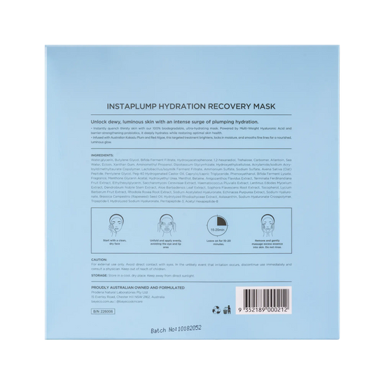 Instaplump Hydration Recovery Mask 5pc Bayeco