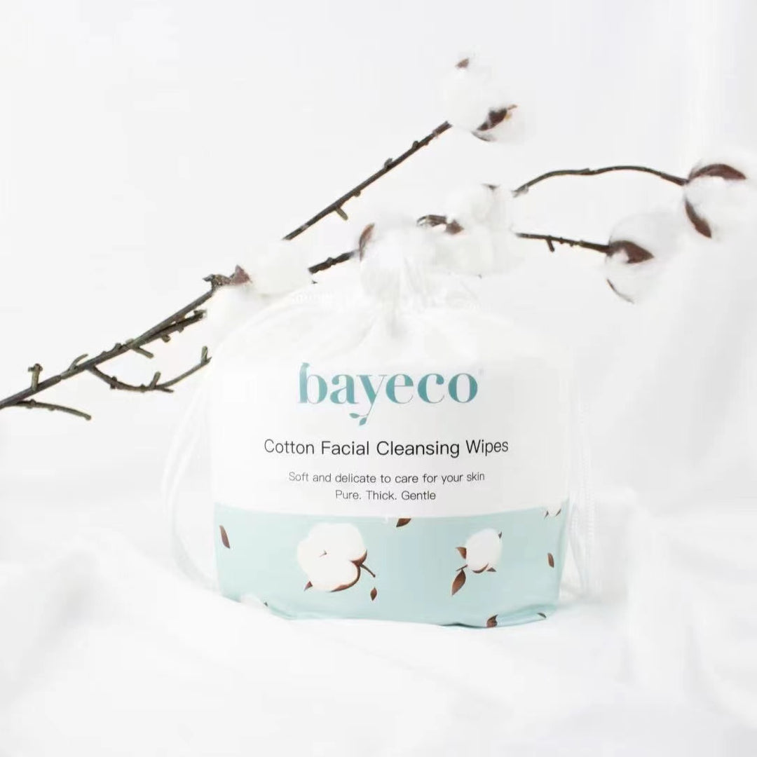Cotton Facial Cleansing Wipes